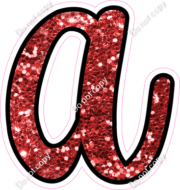 CUL 23.5" Individuals - Red Sparkle a