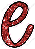 CUL 23.5" Individuals - Red Sparkle l