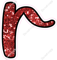 CUL 23.5" Individuals - Red Sparkle r