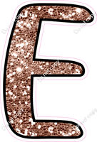 CUL 23.5" Individuals - Rose Gold Sparkle E