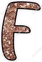 CUL 23.5" Individuals - Rose Gold Sparkle F