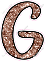 CUL 23.5" Individuals - Rose Gold Sparkle G