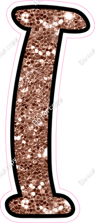 CUL 23.5" Individuals - Rose Gold Sparkle I