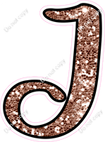 CUL 23.5" Individuals - Rose Gold Sparkle J