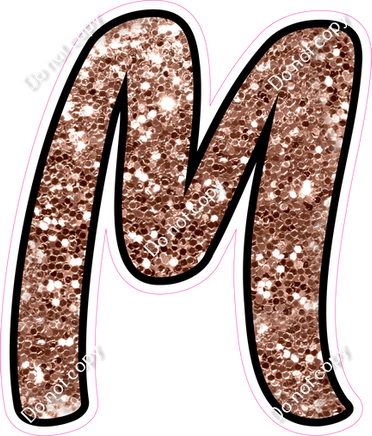 CUL 23.5" Individuals - Rose Gold Sparkle M