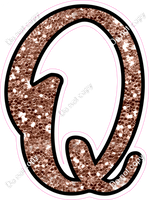 CUL 23.5" Individuals - Rose Gold Sparkle Q