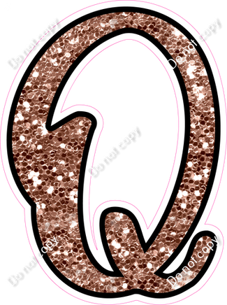 CUL 23.5" Individuals - Rose Gold Sparkle Q