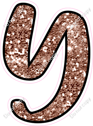 CUL 23.5" Individuals - Rose Gold Sparkle Y