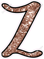 CUL 23.5" Individuals - Rose Gold Sparkle Z