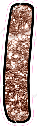 CUL 23.5" Individuals - Rose Gold Sparkle 1