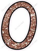 CUL 23.5" Individuals - Rose Gold Sparkle