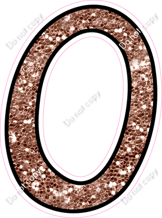 CUL 23.5" Individuals - Rose Gold Sparkle