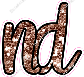 CUL 23.5" Individuals - Rose Gold Sparkle ND