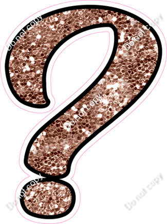 CUL 23.5" Individuals - Rose Gold Sparkle ?