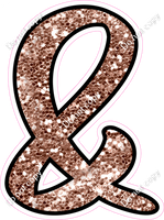 CUL 23.5" Individuals - Rose Gold Sparkle &