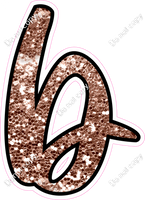 CUL 23.5" Individuals - Rose Gold Sparkle b