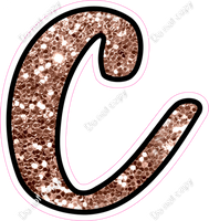 CUL 23.5" Individuals - Rose Gold Sparkle c