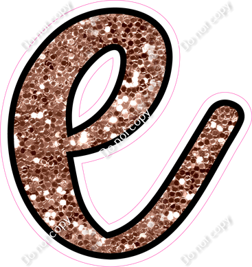 CUL 23.5" Individuals - Rose Gold Sparkle e