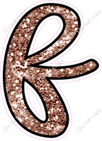 CUL 23.5" Individuals - Rose Gold Sparkle f