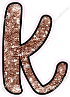 CUL 23.5" Individuals - Rose Gold Sparkle k