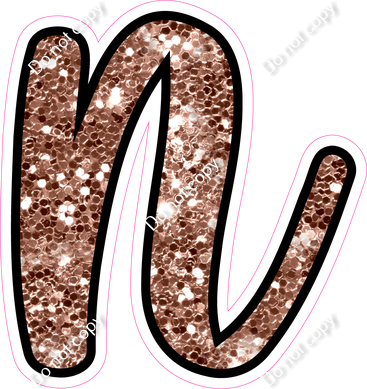 CUL 23.5" Individuals - Rose Gold Sparkle n