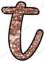 CUL 23.5" Individuals - Rose Gold Sparkle t