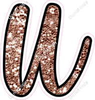 CUL 23.5" Individuals - Rose Gold Sparkle u