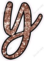 CUL 23.5" Individuals - Rose Gold Sparkle y