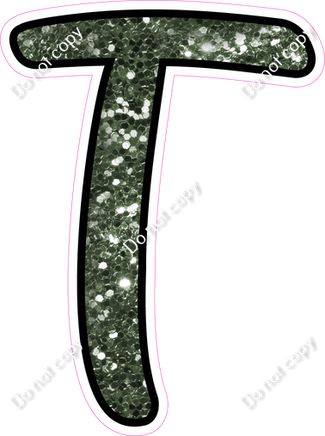 CUL 23.5" Individuals - Sage Sparkle T