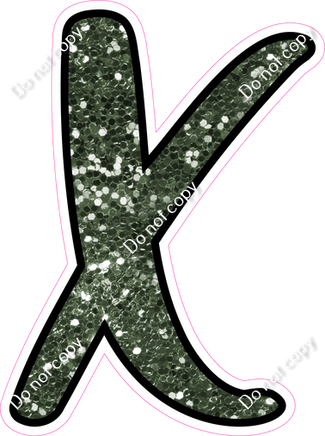 CUL 23.5" Individuals - Sage Sparkle X