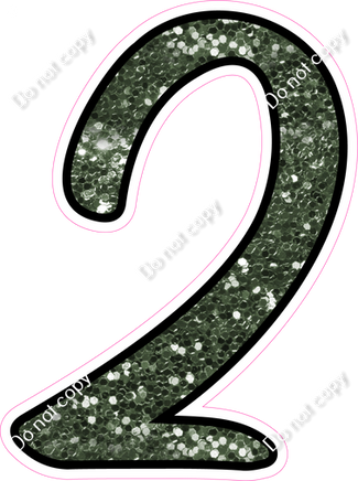 CUL 23.5" Individuals - Sage Sparkle 2