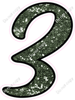 CUL 23.5" Individuals - Sage Sparkle 3