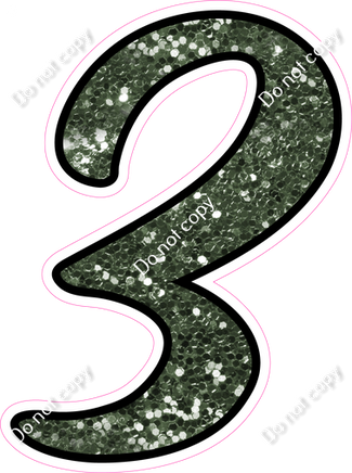 CUL 23.5" Individuals - Sage Sparkle 3