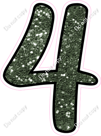 CUL 23.5" Individuals - Sage Sparkle 4