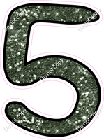 CUL 23.5" Individuals - Sage Sparkle 5