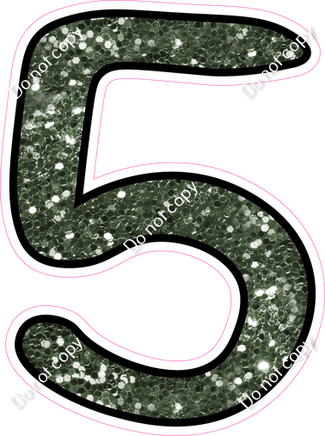 CUL 23.5" Individuals - Sage Sparkle 5