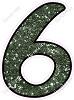 CUL 23.5" Individuals - Sage Sparkle 6