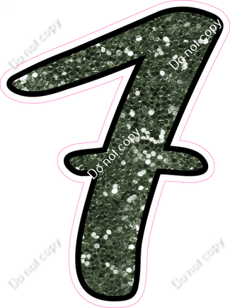 CUL 23.5" Individuals - Sage Sparkle 7