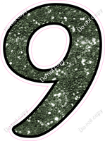 CUL 23.5" Individuals - Sage Sparkle 9