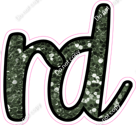 CUL 23.5" Individuals - Sage Sparkle RD