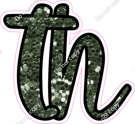 CUL 23.5" Individuals - Sage Sparkle TH