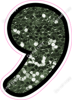 CUL 23.5" Individuals - Sage Sparkle Apostrophe