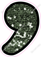 CUL 23.5" Individuals - Sage Sparkle Apostrophe