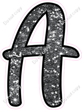 CUL 23.5" Individuals - Silver Sparkle A