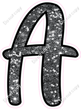 CUL 23.5" Individuals - Silver Sparkle A