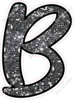 CUL 23.5" Individuals - Silver Sparkle B