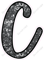 CUL 23.5" Individuals - Silver Sparkle C