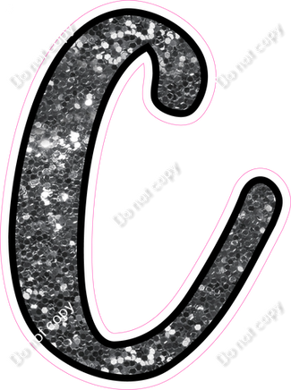 CUL 23.5" Individuals - Silver Sparkle C