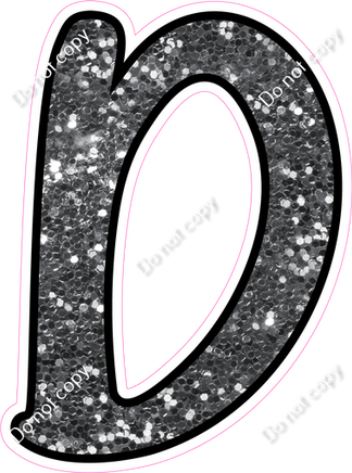 CUL 23.5" Individuals - Silver Sparkle D