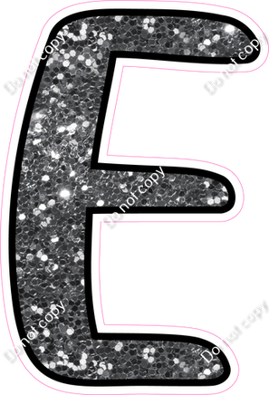 CUL 23.5" Individuals - Silver Sparkle E